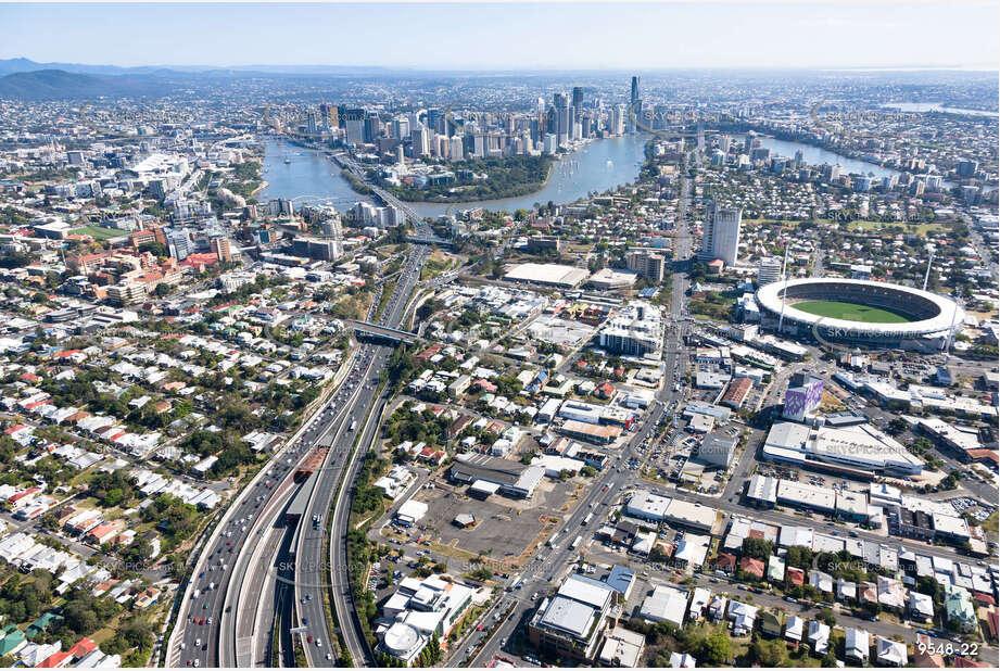 Aerial Photo Woolloongabba QLD Aerial Photography