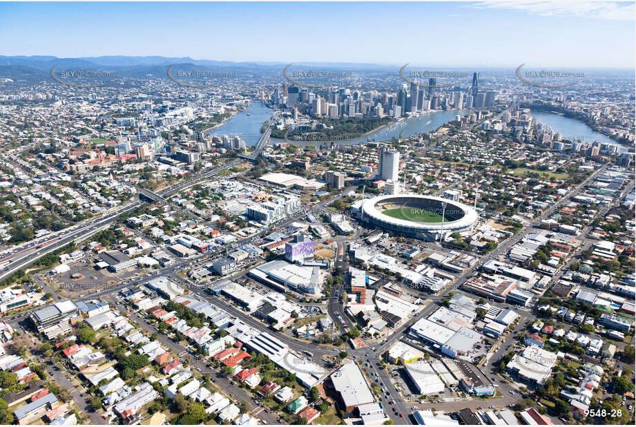 Aerial Photo Woolloongabba QLD Aerial Photography