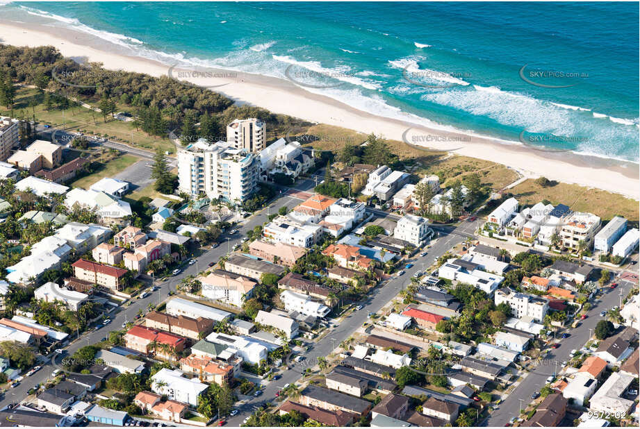 Aerial Photo Mermaid Beach QLD Aerial Photography