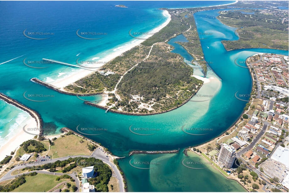 Aerial Photo Letitia Spit Fingal Head NSW Aerial Photography