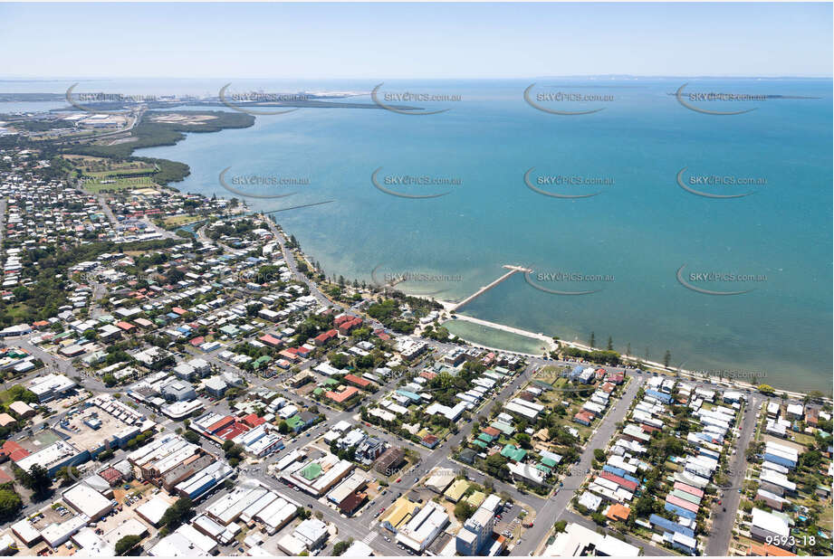 Aerial Photo Wynnum QLD Aerial Photography