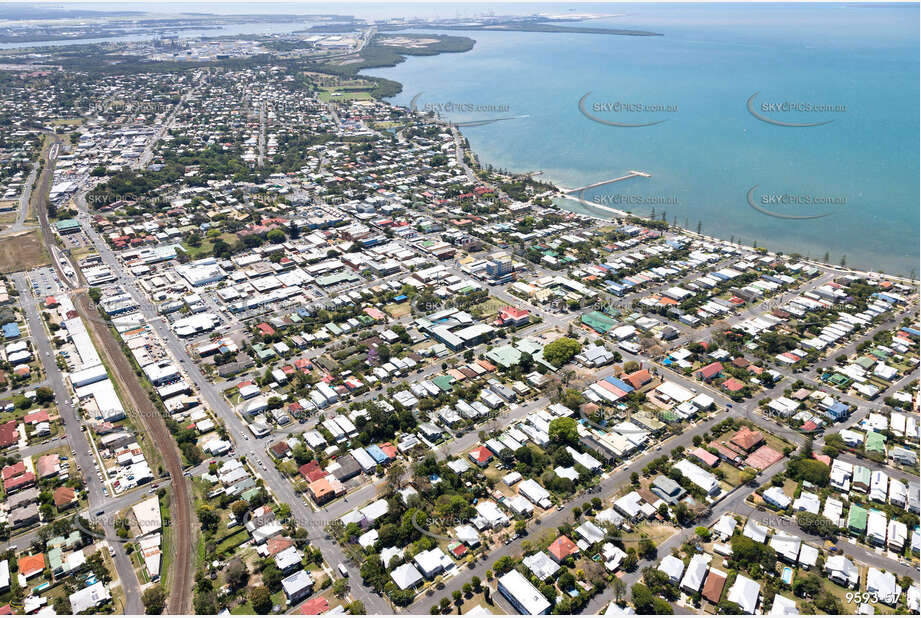 Aerial Photo Wynnum QLD Aerial Photography