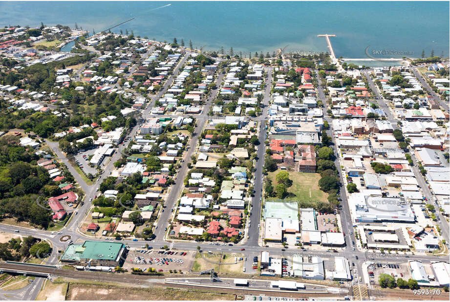 Aerial Photo Wynnum QLD Aerial Photography