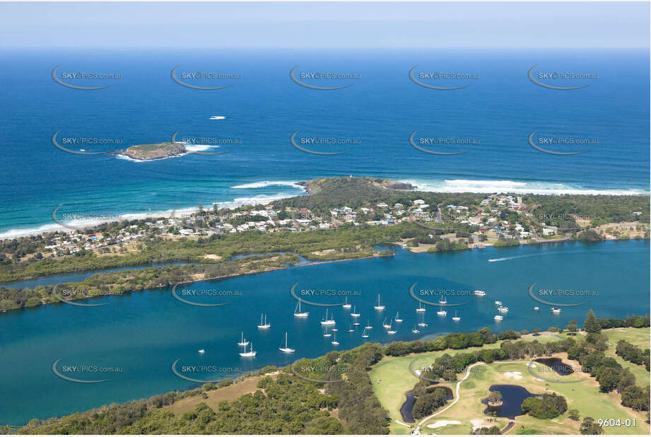 Aerial Photo Fingal Head NSW Aerial Photography