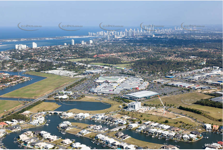 Aerial Photo Harbour Quays QLD Aerial Photography