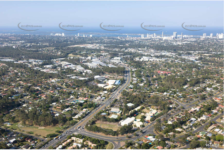 Aerial Photo Ashmore QLD Aerial Photography