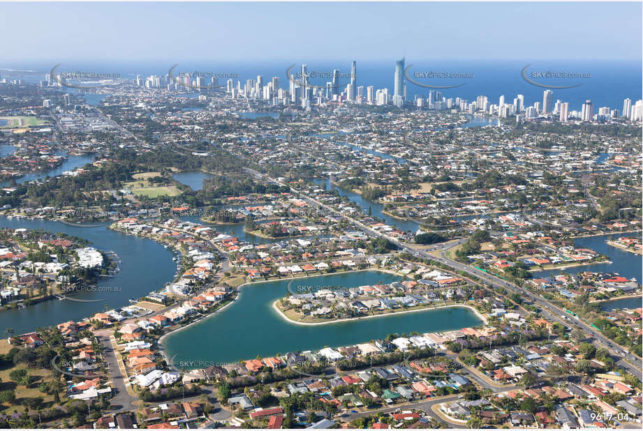 Aerial Photo Broadbeach Waters QLD Aerial Photography