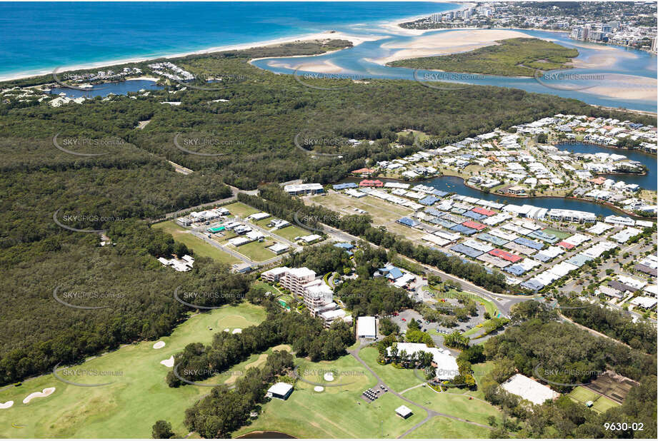 Aerial Photo Twin Waters QLD Aerial Photography