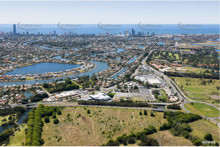Aerial Photo Carrara Markets QLD Aerial Photography