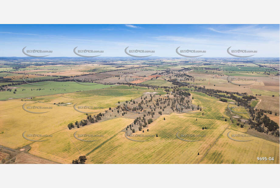 Farming land at Peak Hill NSW Aerial Photography