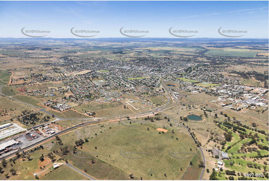 Aerial Photo Parkes NSW Aerial Photography