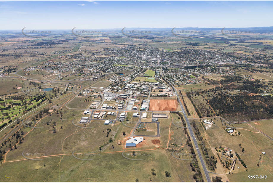 Aerial Photo Parkes NSW Aerial Photography