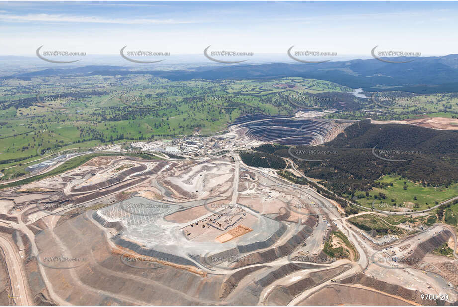 Aerial Photo Cadia Valley Gold Mine NSW Aerial Photography