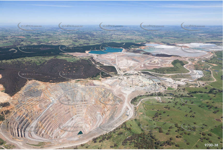 Aerial Photo Cadia Valley Gold Mine NSW Aerial Photography