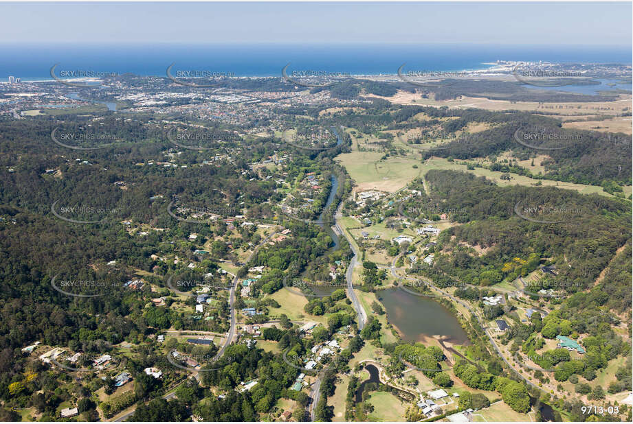 Aerial Photo Currumbin Valley QLD Aerial Photography