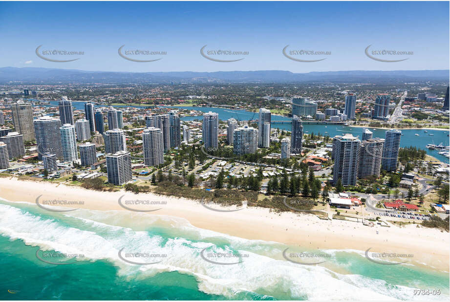 Aerial Photo Main Beach QLD Aerial Photography