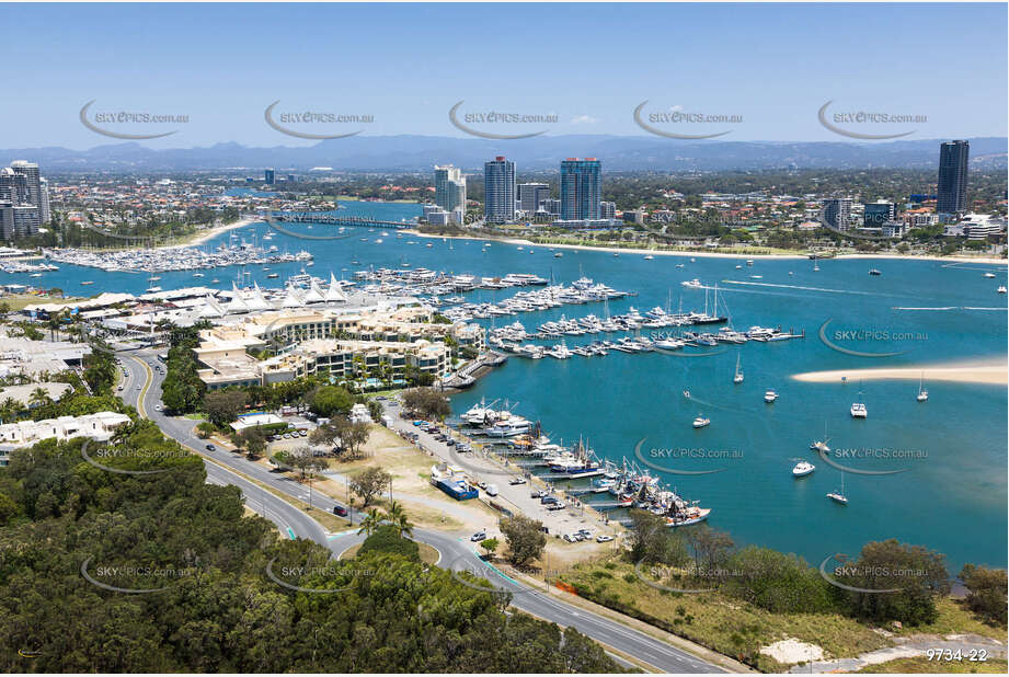 Aerial Photo Main Beach QLD Aerial Photography