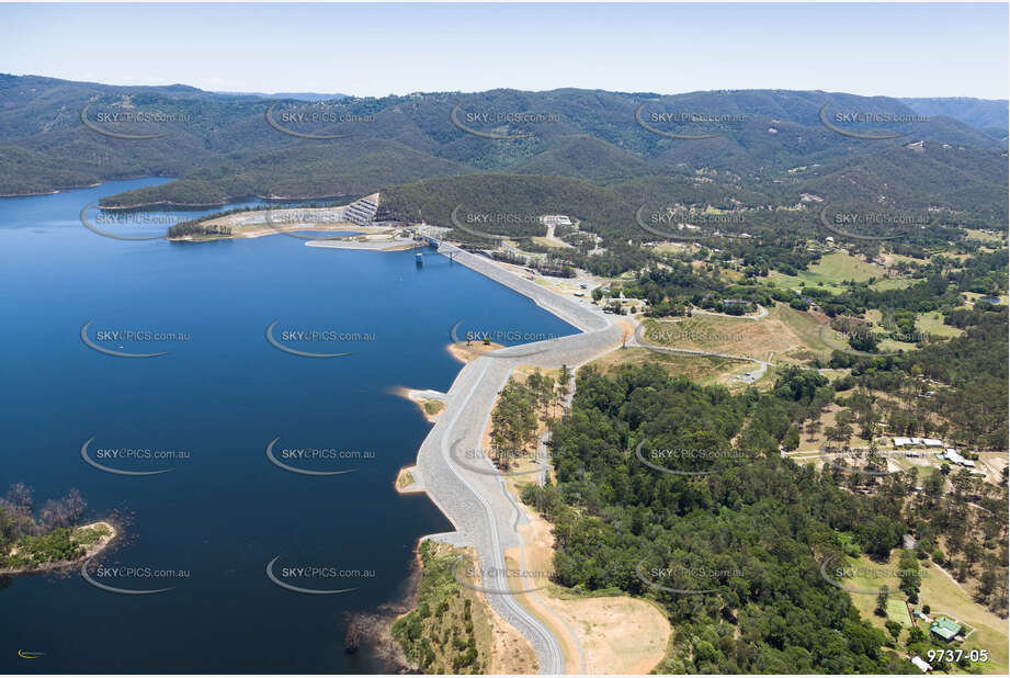 Aerial Photo Hinze Dam Advancetown QLD Aerial Photography