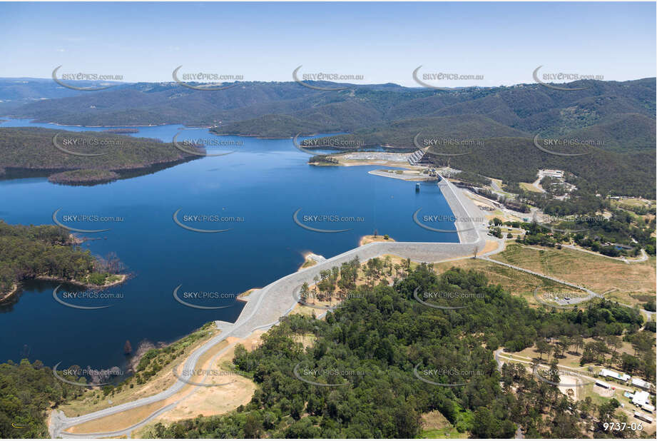 Aerial Photo Hinze Dam Advancetown QLD Aerial Photography