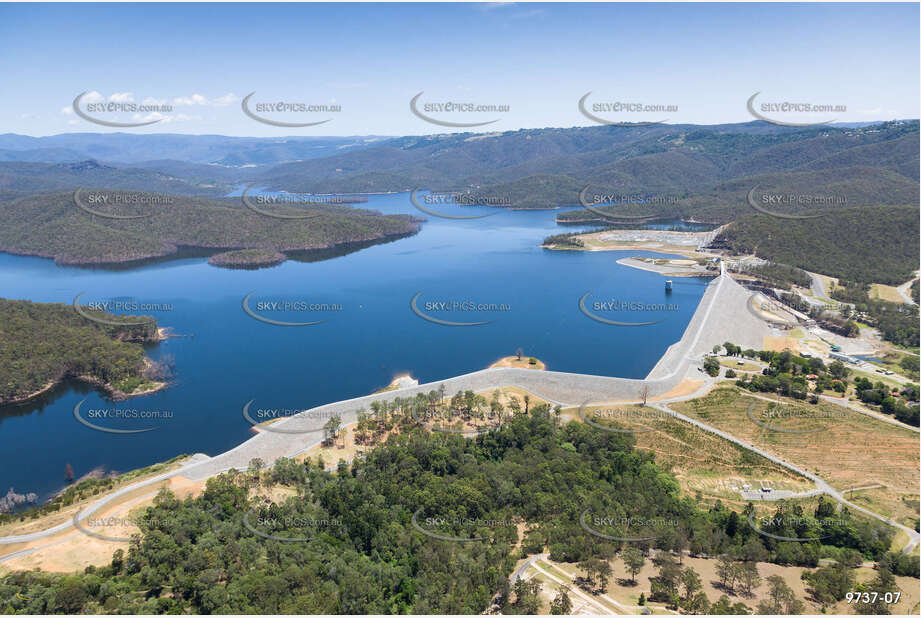 Aerial Photo Hinze Dam Advancetown QLD Aerial Photography