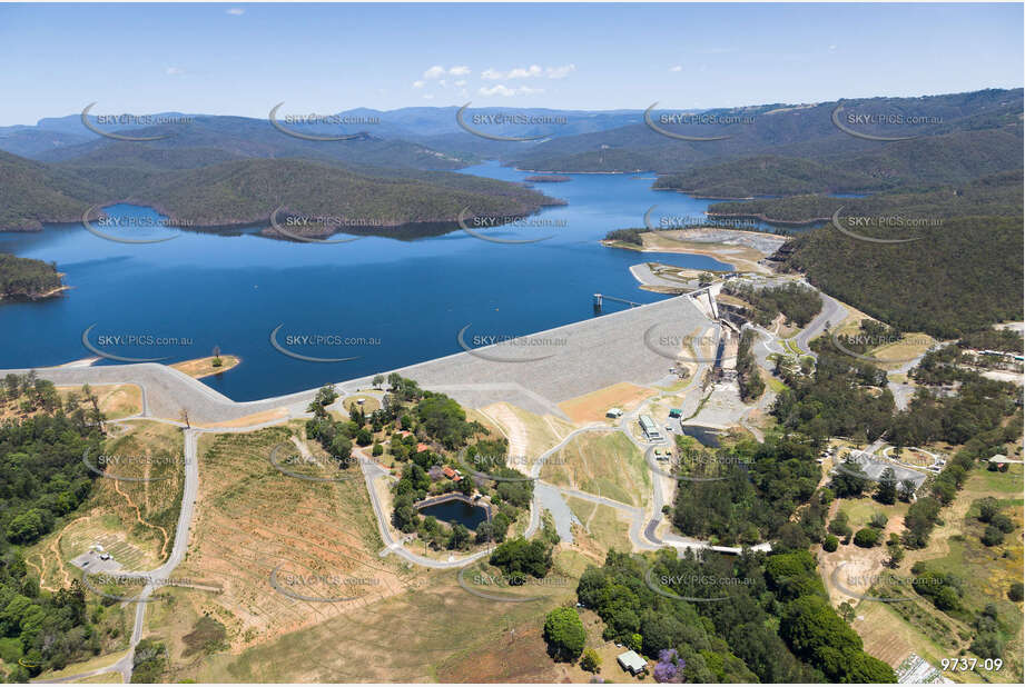 Aerial Photo Hinze Dam Advancetown QLD Aerial Photography