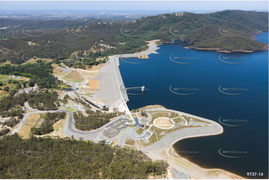 Aerial Photo Hinze Dam Advancetown QLD Aerial Photography