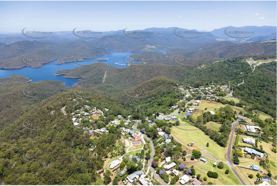 Aerial Photo Lower Beechmont QLD Aerial Photography