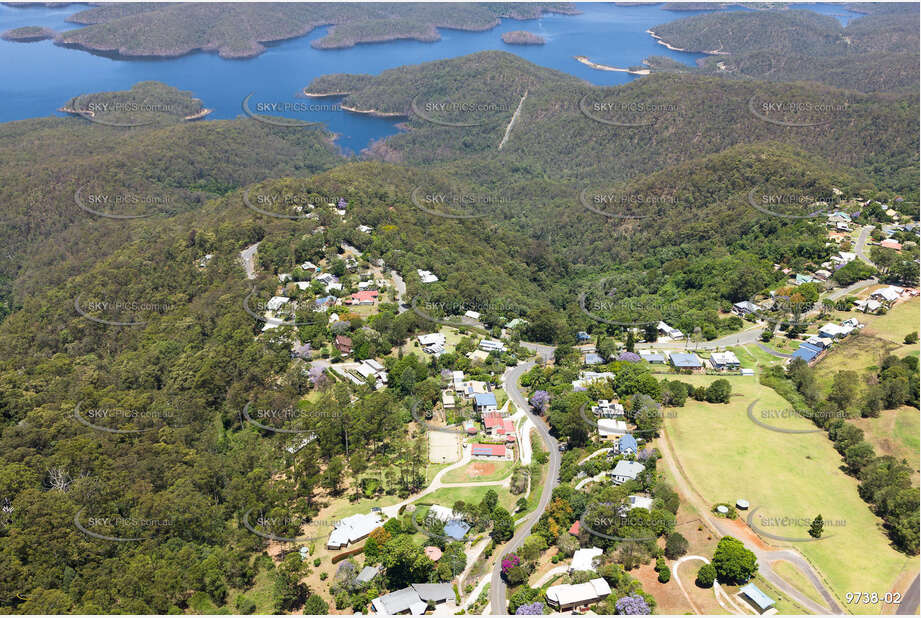 Aerial Photo Lower Beechmont QLD Aerial Photography