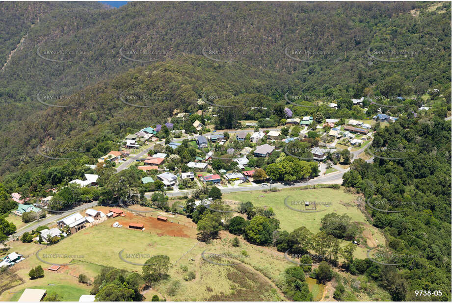 Aerial Photo Lower Beechmont QLD Aerial Photography