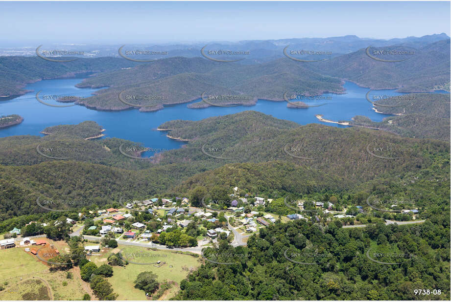 Aerial Photo Lower Beechmont QLD Aerial Photography