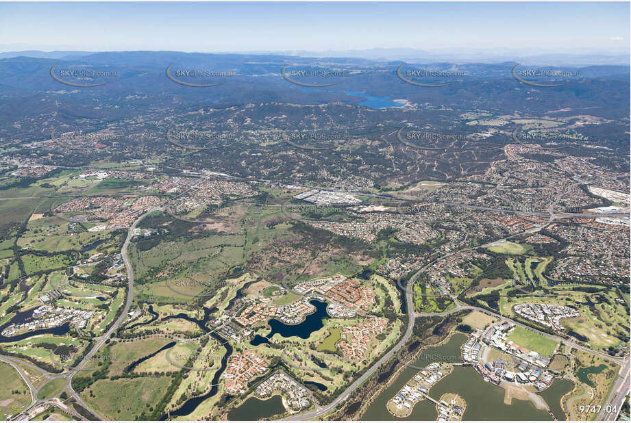 Aerial Photo Carrara QLD Aerial Photography