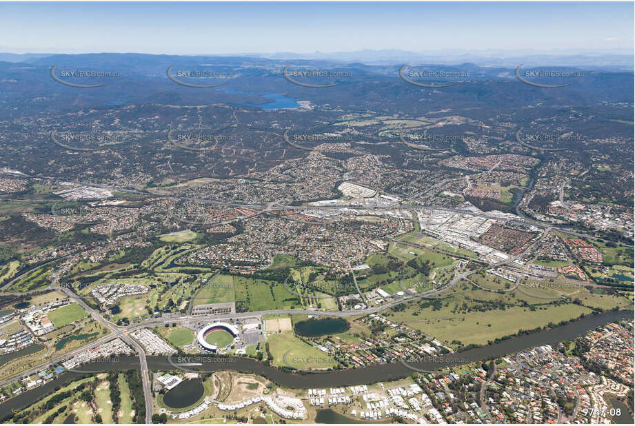Aerial Photo Carrara QLD Aerial Photography
