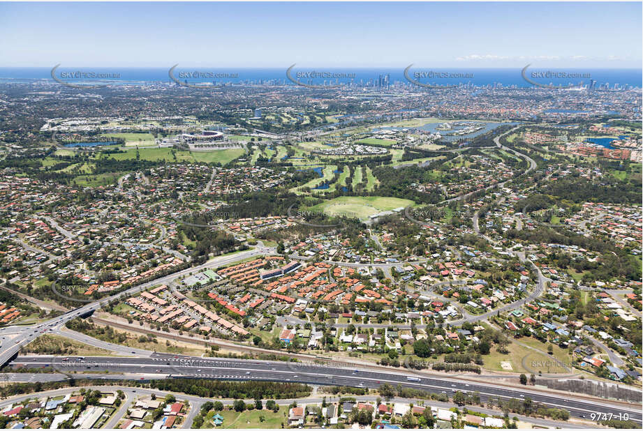 Aerial Photo Carrara QLD Aerial Photography