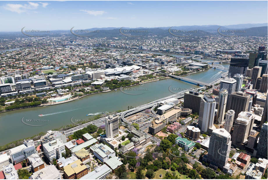 Aerial Photo Brisbane CBD QLD Aerial Photography