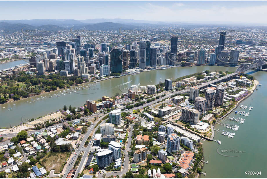 Aerial Photo Kangaroo Point QLD Aerial Photography