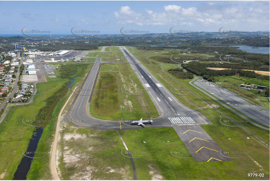 Gold Coast Airport Bilinga QLD Aerial Photography