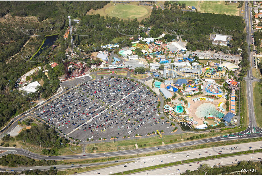 Dream World Coomera QLD Aerial Photography