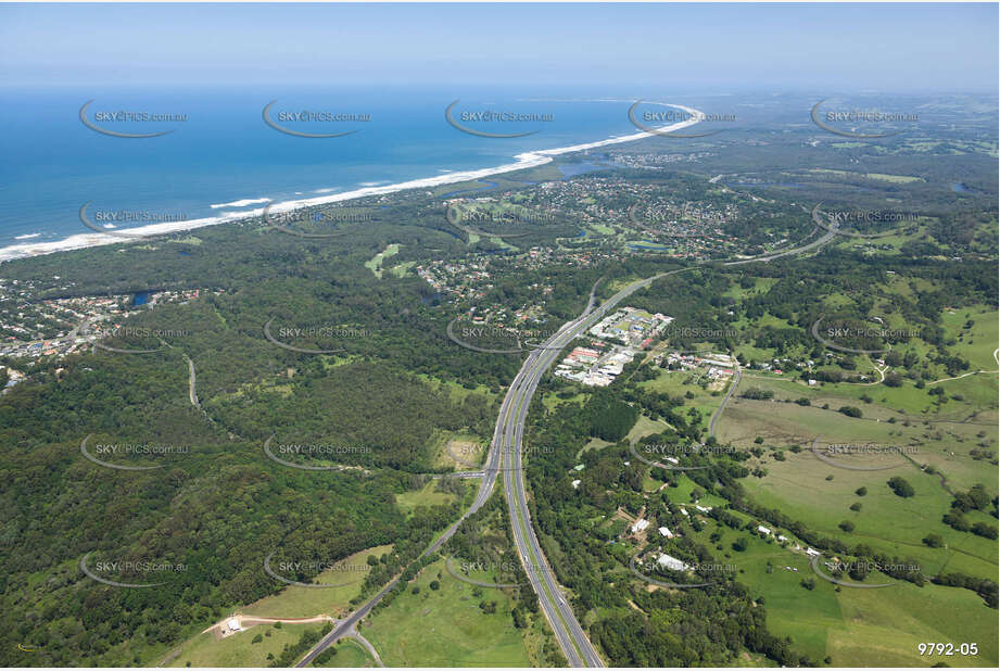 Aerial Photo Ocean Shores NSW Aerial Photography