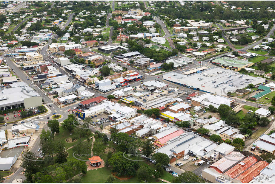 A post flood aerial photo of Gympie QLD Aerial Photography