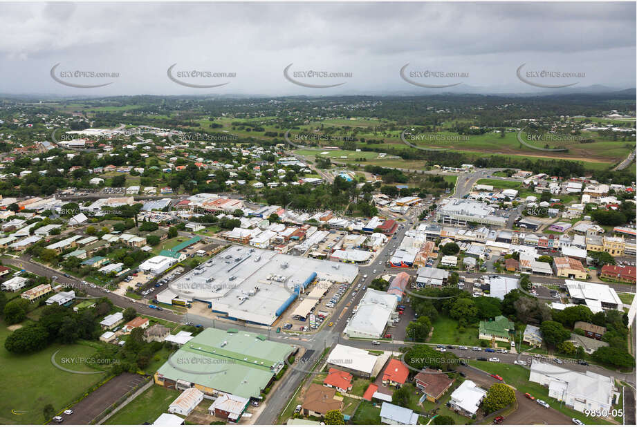 A post flood aerial photo of Gympie QLD Aerial Photography