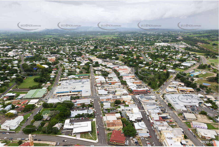 A post flood aerial photo of Gympie QLD Aerial Photography