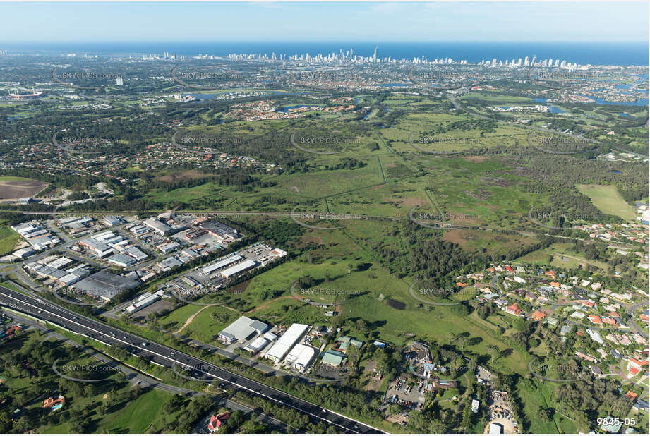 Aerial Photo Carrara QLD Aerial Photography