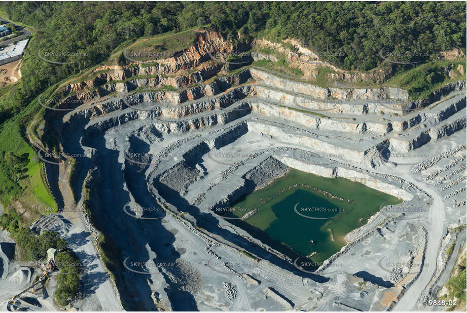Blue Metal Quarry Burleigh Heads QLD Aerial Photography