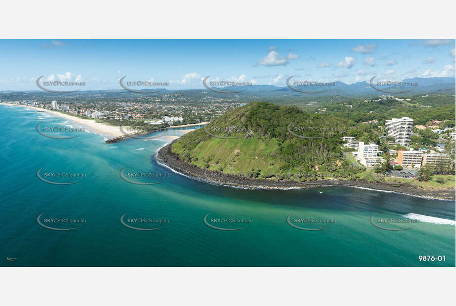 Aerial Photo Burleigh Heads QLD Aerial Photography