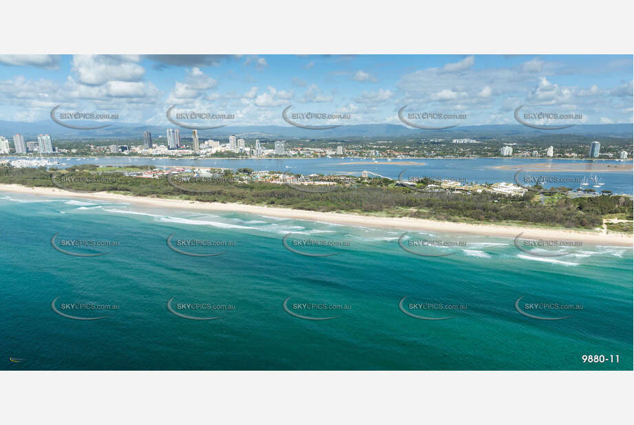 Aerial Photo Main Beach QLD Aerial Photography