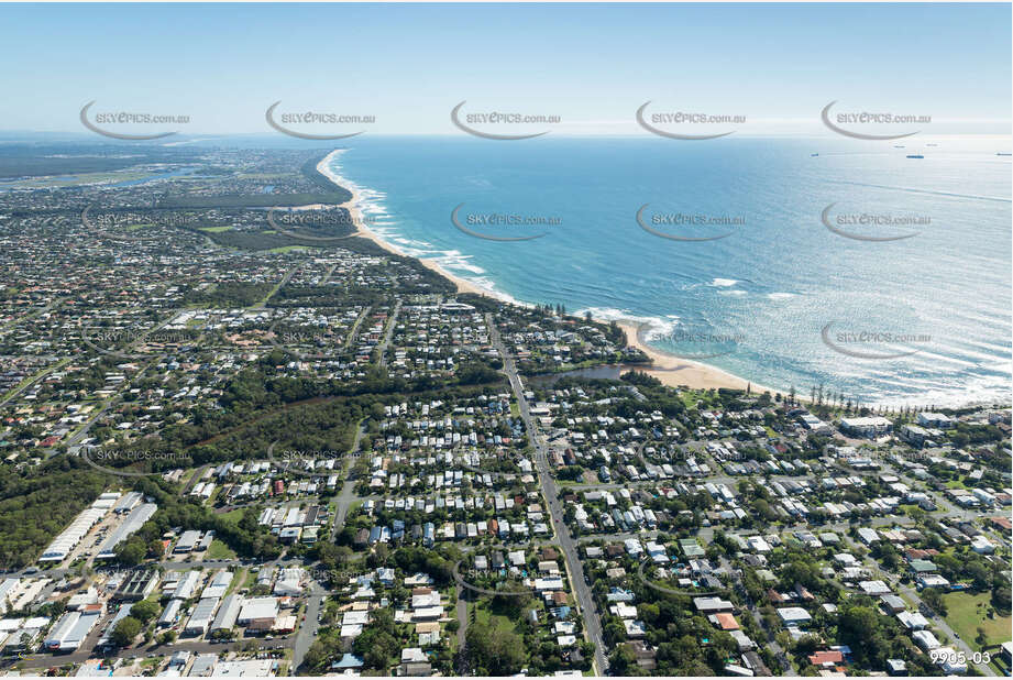 Aerial Photo Moffat Beach QLD Aerial Photography