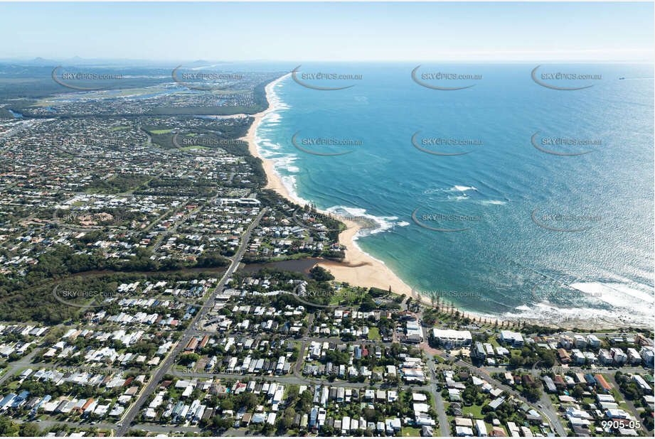 Aerial Photo Moffat Beach QLD Aerial Photography