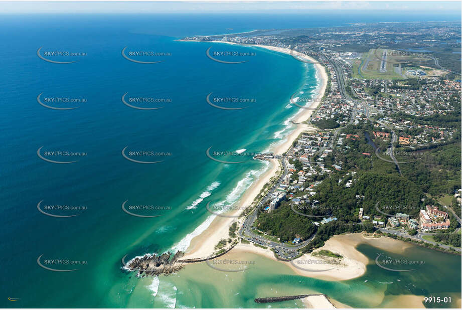 Aerial Photo Currumbin QLD Aerial Photography