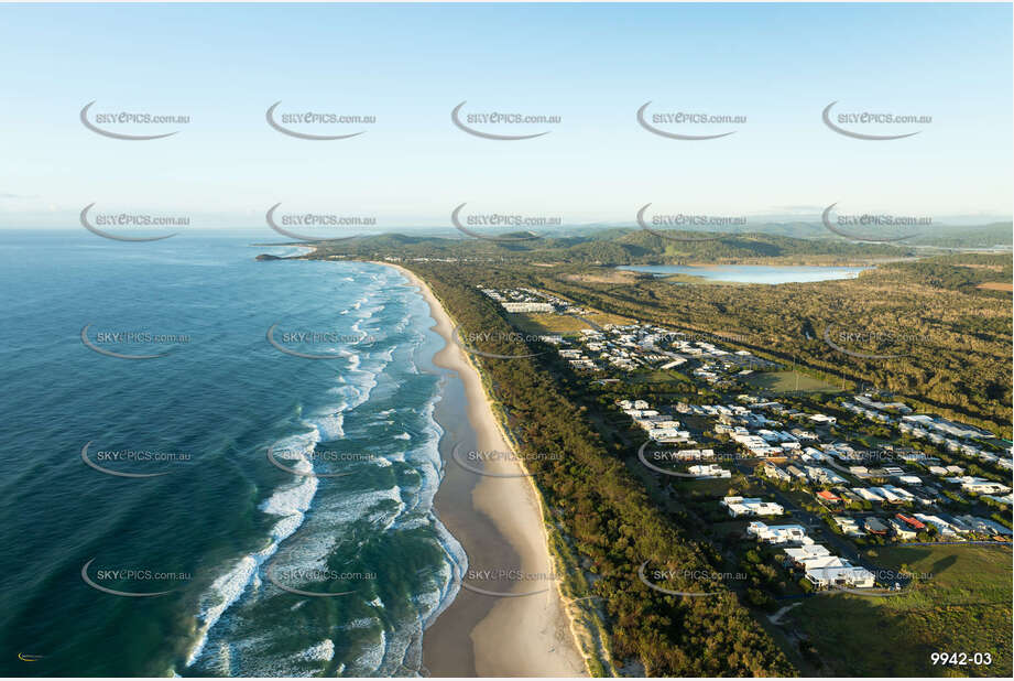 Casuarina Beach at Sunrise NSW Aerial Photography