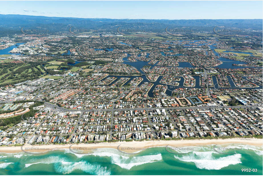 Aerial Photo Mermaid Waters QLD Aerial Photography